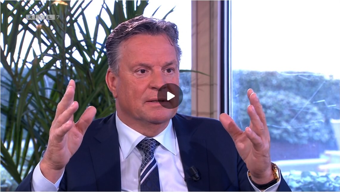 Ron van Veldhoven in RTL7 Business Class